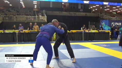 MARCUS STEPHEN SOWDER vs TONY SANTO RUSSO 2024 Pan Jiu Jitsu IBJJF Championship