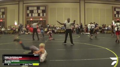 56 lbs Cons. Semi - Elijah Simonds, Bradford vs Finn Supernaugh, Gold Medal Grappling