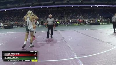 D4-150 lbs 3rd Place Match - Jacob Pickford, Hudson Area HS vs Alex Gleason, Hesperia Community HS