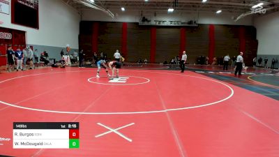 149 lbs Final - Ryan Burgos, Edinboro vs Willie McDougald, Oklahoma-Unattached