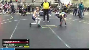 95 lbs Round 3 (4 Team) - Kaiden Skodak, Team Good. Real Good vs Jonathan Nordyke Jr, Team MYWAY