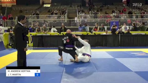 MICHAEL ANDREW HOFFMANN vs JEREMIAH T. MARTIN 2024 Pan Jiu Jitsu IBJJF Championship