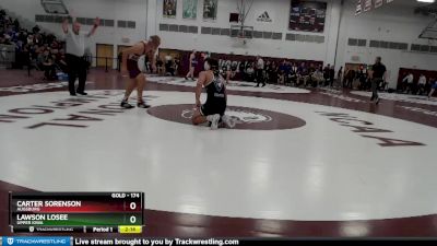 174 lbs Semifinal - Lawson Losee, Upper Iowa vs Carter Sorenson, Augsburg