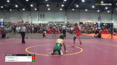 125 lbs Round of 32 - Kyle Norstrem, Virginia Tech vs Yoshito Funakoshi, Cal Poly