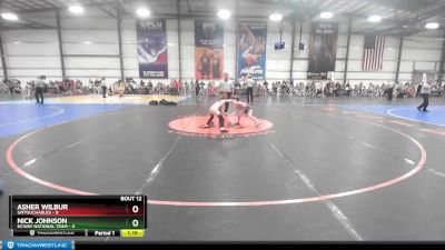 48 lbs Rd# 6- 9:00am Saturday Final Pool - Nick Johnson, NCWAY National Team vs Asher Wilbur, Untouchables