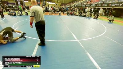 138 lbs Quarterfinal - Aiden Simmons, Bakersfield High School Wrestling vs Jason Worthley, Sanderson Wrestling Academy