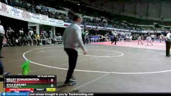 120 lbs 1st Place Match (16 Team) - Kelley Schaukowitsch, Butler HS vs Kyle Kuhlmey, Great Bridge