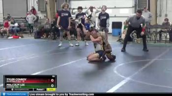 92 lbs Round 1 (4 Team) - Tyler Conroy, PA Alliance Red vs Malcolm Lee, Diamond Fish