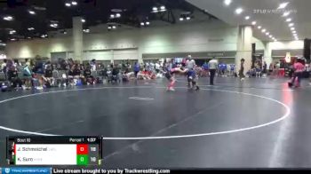 138 lbs Round 2 (10 Team) - Jordyn Schmeichel, Charlie`s Angels-FL vs Keira Suro, The Angels