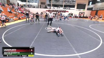 70 lbs Round 3 - Jackson Keith, Rivertown Wrestling vs Benton Bassett Iii, Morris Fitness