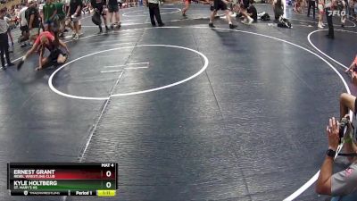 128 lbs Cons. Round 3 - Ernest Grant, Rebel Wrestling Club vs Kyle Holtberg, St. Mary`s HS