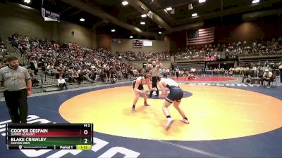 Champ. Round 1 - Blake Crawley, Canyon View vs Cooper Despain, Summit Academy