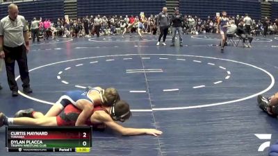 102 lbs Semifinal - Curtis Maynard, Towanda vs Dylan Placca, Triumph Wrestling Club