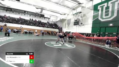 132 lbs Quarterfinal - Austin Mcswain, Etiwanda vs Taylor Tan, San Marino