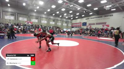 175 lbs Round Of 32 - Primo Catalano, Chaminade College Prep Sch vs Miguel Montano, Garces