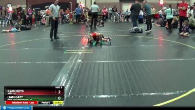 44 lbs Finals (8 Team) - Liam Gatt, Backyard Brawlers vs Kyan Keys, Ares