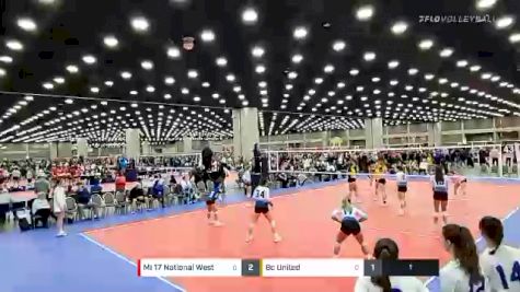 MI 17 National West vs Bc United - 2022 JVA World Challenge presented by Nike - Expo Only