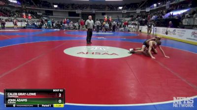 7A 113 lbs Quarterfinal - Caleb Gray-lowe, Thompson vs John Adams, Auburn