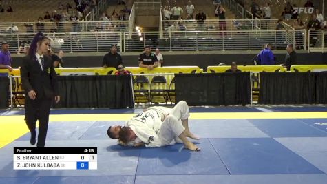 STEFFAN BRYANT ALLEN vs ZACHARY JOHN KULBABA 2024 Pan Jiu Jitsu IBJJF Championship