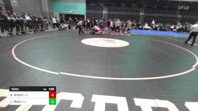 190 lbs Round Of 32 - Alex Wilson, Yukon vs Lucas Mata, Sunnyside