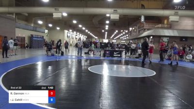 48 kg Rnd Of 32 - Rocco Gannon, Inland Northwest Wrestling Training Center vs Joey Cahill, Moen Wrestling Academy