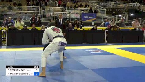CHRISTOPHER STEPHEN BAYUS vs ALEX MARTINS DO NASCIMENTO 2024 Pan Jiu Jitsu IBJJF Championship