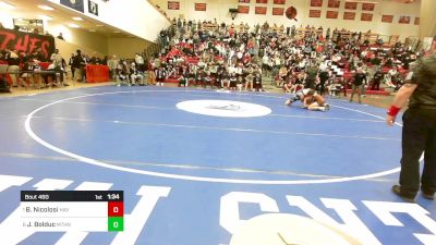 165 lbs Final - Brent Nicolosi, Haverhill vs Joseph Bolduc, Methuen