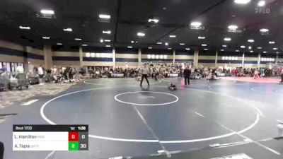 56 lbs Rr Rnd 3 - Leion Hamilton, Pride Wrestling vs Andres Tapia, Untouchables