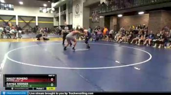 170 lbs Round 1 (6 Team) - Daynia Werner, NW Iowa Angry Alpacas vs Hailey Romero, Missouri Gold