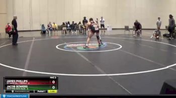 155 lbs 2nd Wrestleback (16 Team) - James Phillips, St. Lucie PAL / Tropics vs Jacob Bowers, Backyard Boyz Blue
