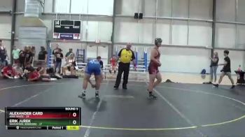 195 lbs Round 5 (6 Team) - Alexander Card, ARES White vs Erik Jurek, Waterpark Warriors