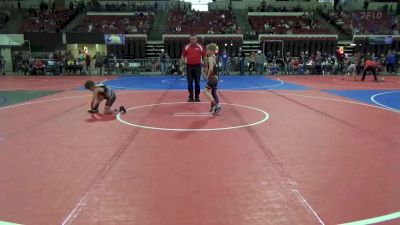 74 lbs 2nd Place Match - Odin Dixon, Mine Yard Dogs Wrestling Club vs Colin Nordquist, Hardin Wrestling Club