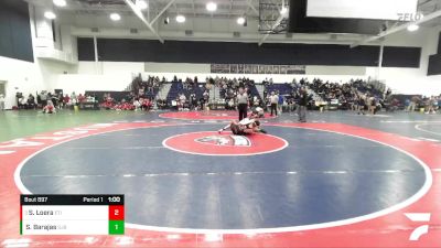 150 lbs Champ. Round 3 - Santiago Loera, Etiwanda vs Sebastian Barajas, Sj Bosco