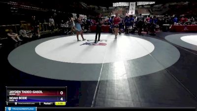 285 lbs Round 2 (16 Team) - Nigel Newton, MDWA vs Noe Santana, IEWA