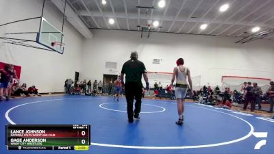 126 lbs Round 3 - Lance Johnson, Natrona Colts Wrestling Club vs Gage Anderson, Windy City Wrestlers