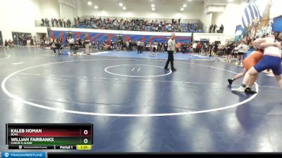 220 lbs Cons. Round 3 - William Fairbanks, Coeur D Alene vs Kaleb Homan, Buhl