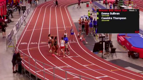 Women's 800m, Finals 1