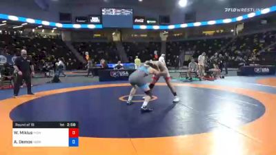 92 kg Prelims - Willie Miklus, Michigan Wrestling CLub vs Andrew Demos, Nebraska Golden Eagles Wrestling Club