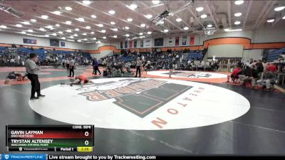 184 lbs Cons. Semi - Trystan Altensey, Wisconsin-Stevens Point vs Gavin Layman, Ohio Northern