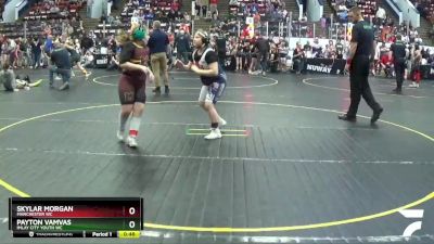 Round 1 - Skylar Morgan, Manchester WC vs Payton Vamvas, Imlay City Youth WC