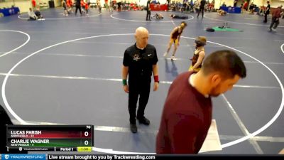 70 lbs Round 2 (6 Team) - Lucas Parish, Northfield vs Charlie Wagner, New Prague