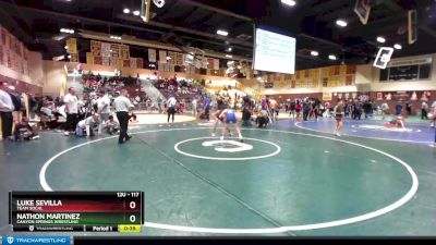 117 lbs 3rd Place Match - Nathon Martinez, Canyon Springs Wrestling vs Luke Sevilla, Team SoCal