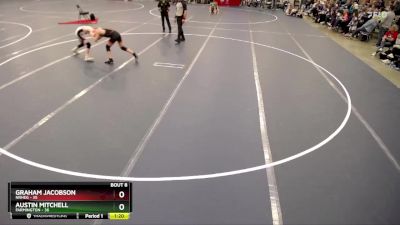 100 lbs Semis & 1st Wrestleback (8 Team) - Austin Mitchell, Farmington vs Graham Jacobson, NRHEG