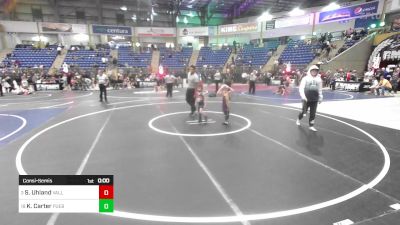 40 lbs Consolation - Sawyer Uhland, Valley Bad Boys vs Kane Carter, Pueblo County Wrestling Club