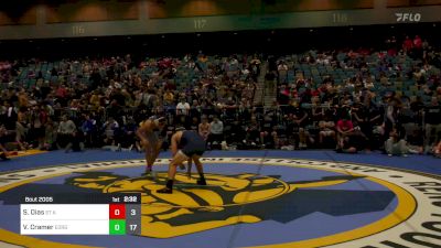 157 lbs Rr Rnd 1 - Slade Dias, St Ambrose vs Vincent Cramer, Eastern Oregon University