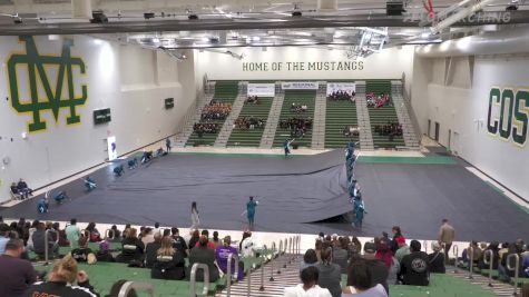 San Diego State University Aztec Winter ard "San Diego CA" at 2022 WGI Guard Manhattan Beach Regional