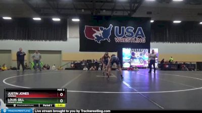 120 lbs Quarterfinal - Justin Jones, Virginia vs Louis Gill, Pennsylvania