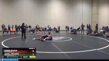 141 lbs Round 5 (6 Team) - Jewell Williams, Team Barracuda vs Azakin Sejour, Golden Bears