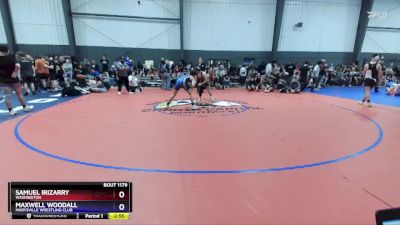 144 lbs Cons. Round 3 - Samuel Irizarry, Washington vs Maxwell Woodall, Marysville Wrestling Club