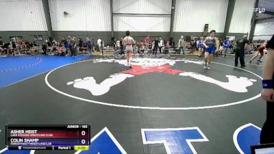 165 lbs Cons. Round 3 - Asher Heist, Lake Stevens Wrestling Club vs Colin Shamp, FordDynastyWrestlingClub